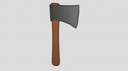 Cartoon Stylised Axe