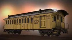 Central Pacific Combine Car
