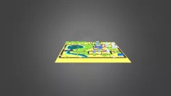 City Map Low Poly
