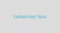 Comunidad foris