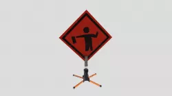 Construction sign