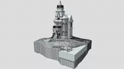 Cube World (wireframe)