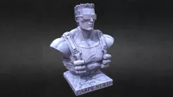 Duke Nukem Bust: Photogrammetry Model