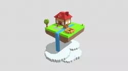 Floating island