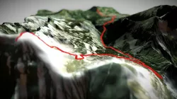 Grand Ferrand, France (GPX 3D)