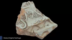 Islamic jar fragment from Calatrava la Vieja