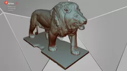 Lion statue