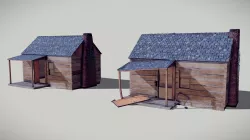 Log Cabin + Ruined Version