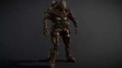 Low Poly - Heavy Bot
