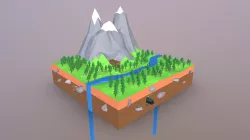 Low Poly Nature Landscape