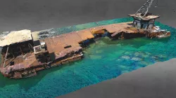 McDermott Barge Shipwreck, Dampier Archipelago
