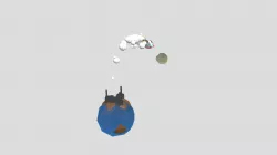 Model with Primitives - A Rocket to the Moon