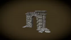 Rough Weathered Archway