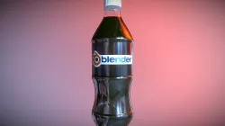 Soda Bottle Clear