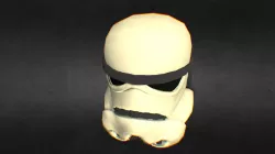 Stormtrooper Lowpoly model