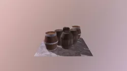 3D Barrels Model