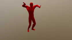 Basic Man Samba Dancing