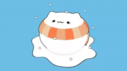 Bongo Cat in Winter