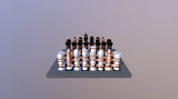 Chess Set 3d
