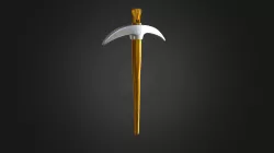 Default Pickaxe White Gold/Gold
