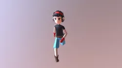 Farmer running