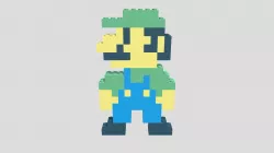 Lego Luigi