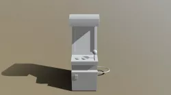 Low Poly Arcade Machine