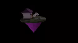 Low Poly Island Ghost House