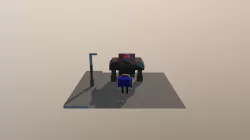 man and a monster