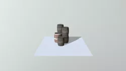 Pile of barrels