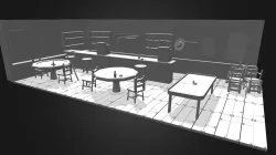 Saloon Low Poly (3rd Layout)