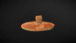 SAM A 0074b Early Cypriot Bronze Age Pyxis Lid