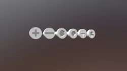 Screw heads