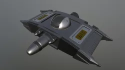 Spaceship space explorer Concept Art