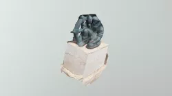Statue 3D asset