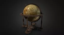 World Globe 3D Model