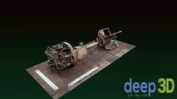 18in Torpedo Drivetrain Assembly - Low Res