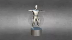 3D Lowpoly Character modeling