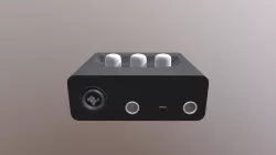 Audio Interface Sketchfab