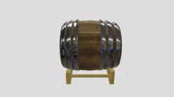 Barrel with texture