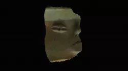 C B15-651- Face Gall W Paint