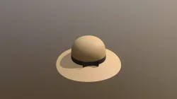 Cartoon Woman Hat