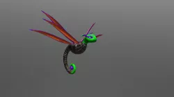 Chibi Water Dragonfly