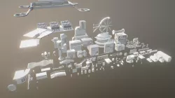Cyberpunk City Assets