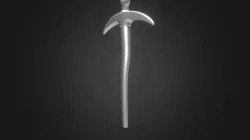 Default Pickaxe White Gold