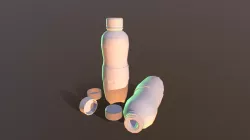 Desk item #2 Bottle model showcase