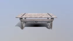 Farmhouse exterior table