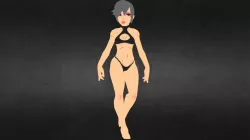 Game-Ready Stylized Female Basemesh