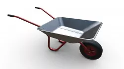 Game-ready Wheelbarrow Clean