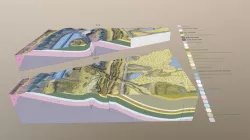 Geology of Carter Lake Reservoir area